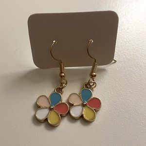 🌟4/$25🌟 Multicolour Flower Earrings